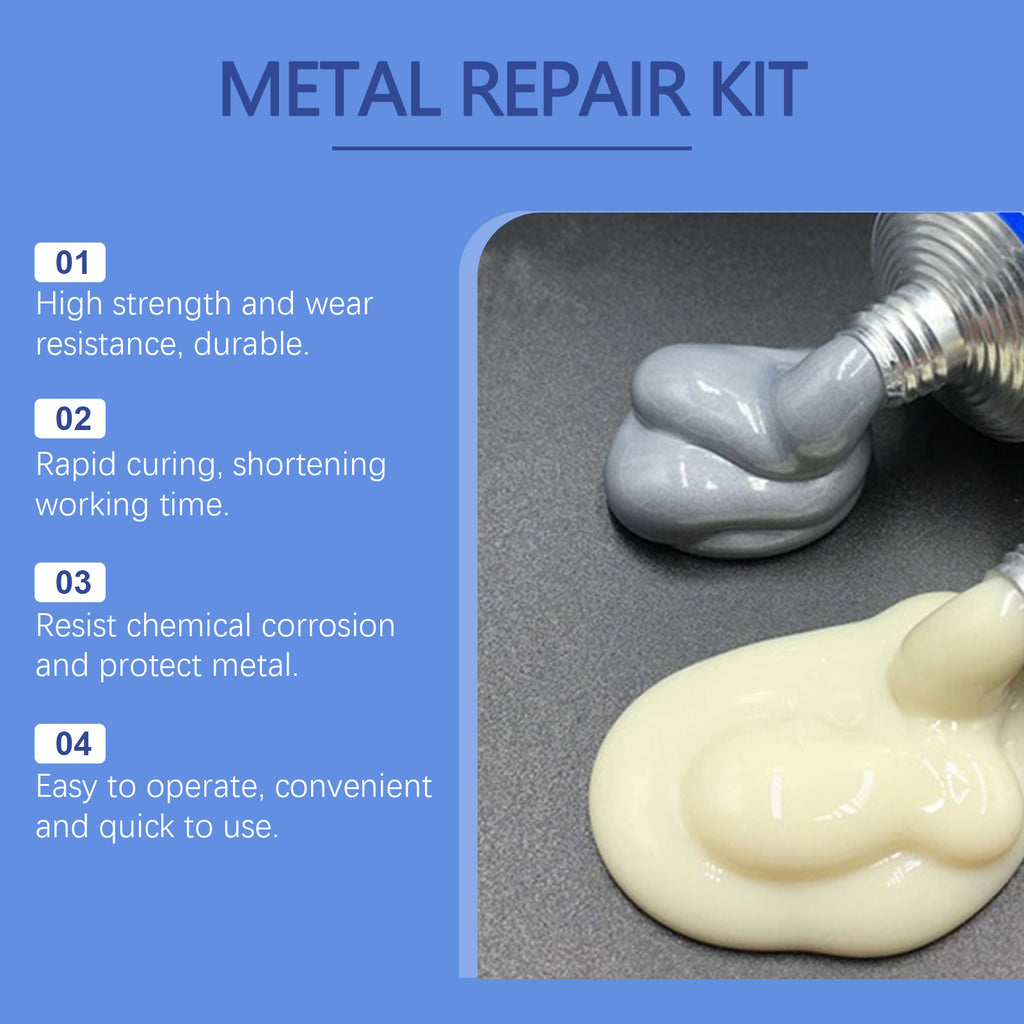 Jaysuing Cast Iron Sealant 20g, Box Cast Iron Sealant Ab Glue Anti-Repair Agent For Leak Sealing And Metal Bonding