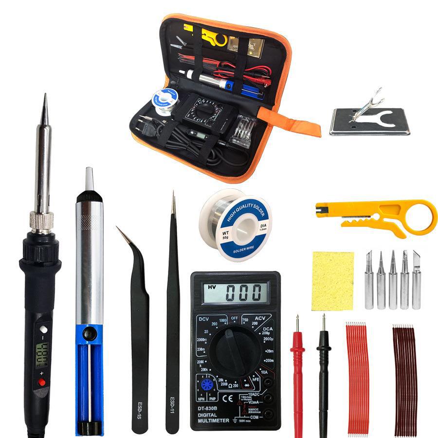 6080W Digital Display Household Welding Adjustable Temperature Industrial Grade Electric Soldering Iron