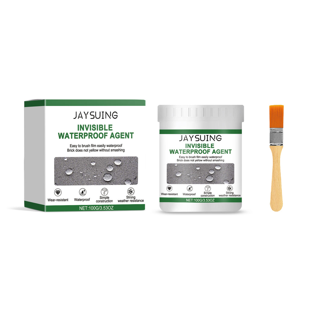 Jaysuing Transparent Waterproof And Leak-Proof Agent (100g), Home Floor Tile And Wall Waterproof And Anti-Permeation Waterproof Coating Agent