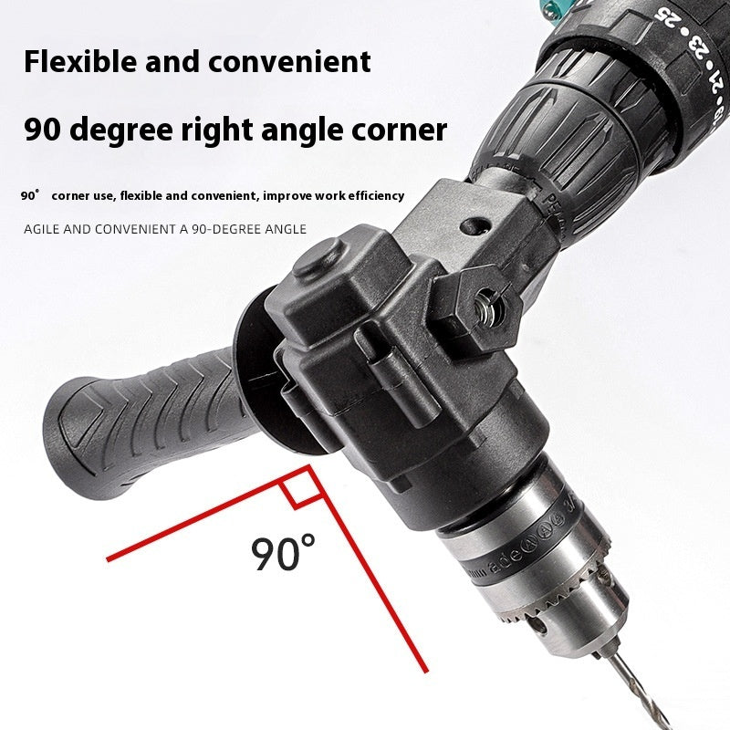 Industrial Grade Short Multi-angle Electric Hand Drill Corner Device
