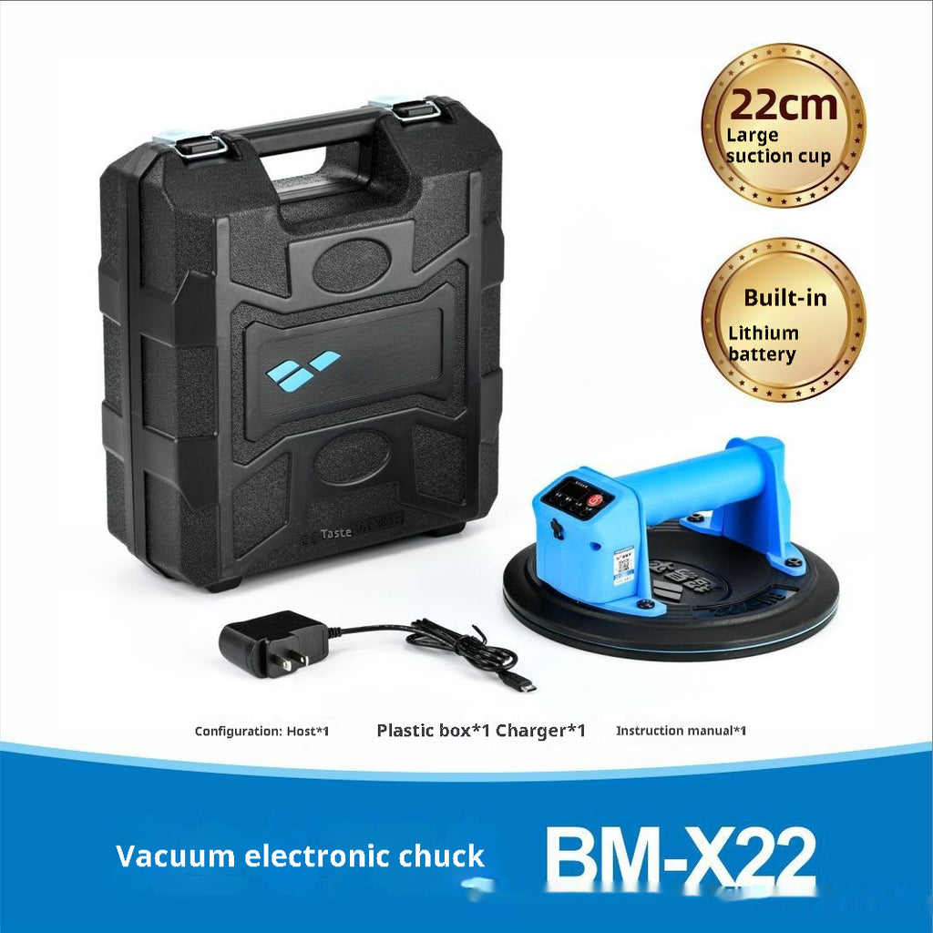 Super Easy Flat Tile Suction Cup Vacuum Electric Industrial Grade Strong Large Plate Tile Glass Heavy Duty Handling Sucker