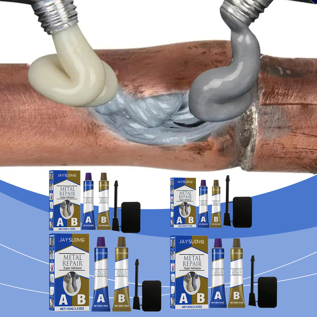 Jaysuing Cast Iron Sealant 20g, Box Cast Iron Sealant Ab Glue Anti-Repair Agent For Leak Sealing And Metal Bonding