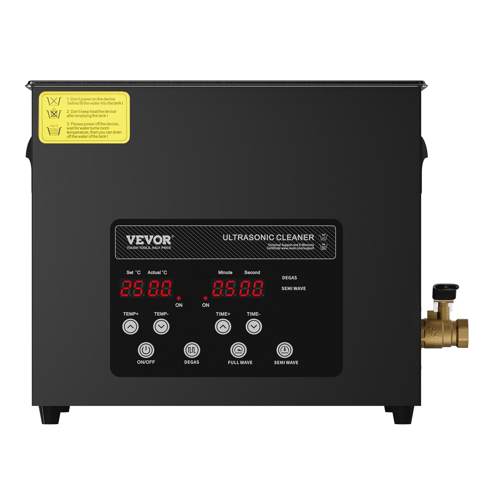 10L Ultra SonicCleaner, 240W Digital Ultrasonic Cleaning Machine With Gentle Mode & Upgraded Degassing, 40kHz Industrial Ultrasound Cleaner With Heater & Timer For Retainer, Jewelry, Tools