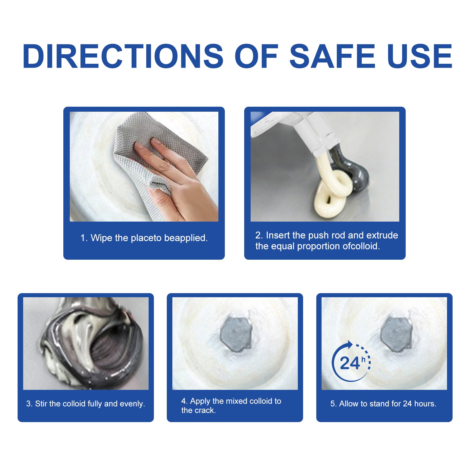 EELHOE Metal Ab Casting Adhesive (50ml)  Metal Repair Agent for Filling Cracks, Sealing Leaks, Quick-Drying Cracks and High-Temperature Resistant Welding
