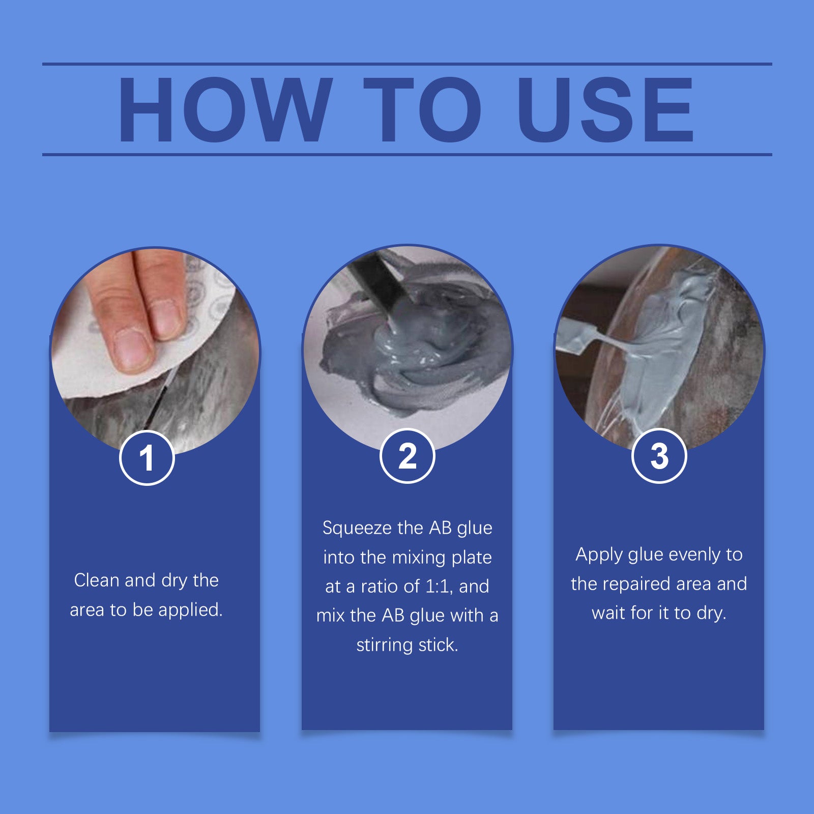 Jaysuing Cast Iron Sealant 20g, Box Cast Iron Sealant Ab Glue Anti-Repair Agent For Leak Sealing And Metal Bonding