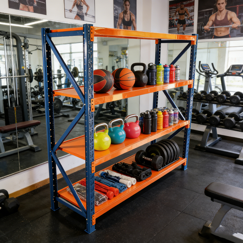 Garage Shelves Heavy Duty - 4400 Lbs Garage Storage 4 Levels, Adjustable Metal Shelving Units And Storage, Industrial Shelves Utility Shelves For Commercial Store Tools Gym