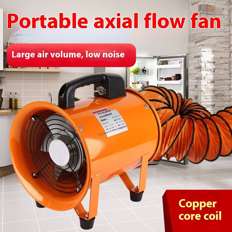 Portable Axial Flow Fan Industrial Dust Removal And Ventilation