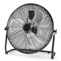 High-speed Industrial Floor Fan - Three-speed Settings, 120degree  Adjustable Tilt, Metal Casing-blade, Powerful Cooling, Power 100 Watts