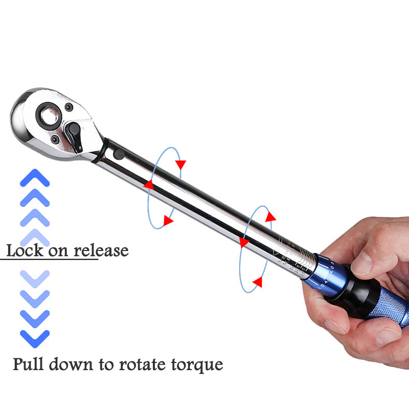 Industrial Grade Adjustable Torque Wrench Auto Repair Mechanical Tools