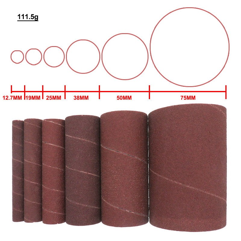80 Mesh Industrial Polishing Abrasive Paper Ring Suit